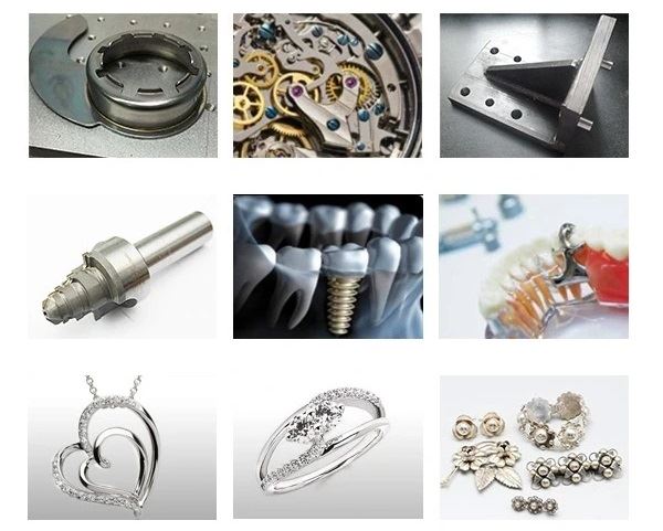Laser welding for jewelry clock dental 